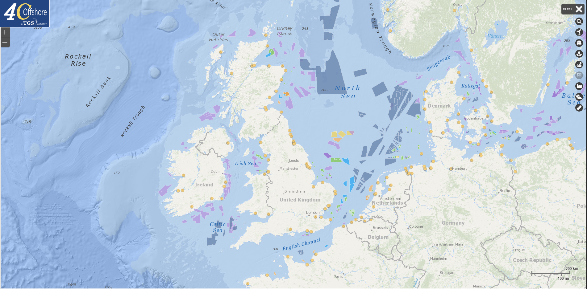 Global Offshore Wind Farm Map